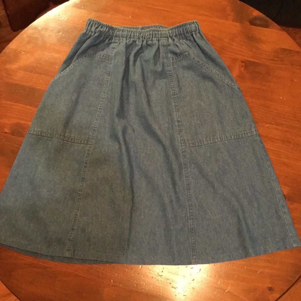 BFA Denim Skirt